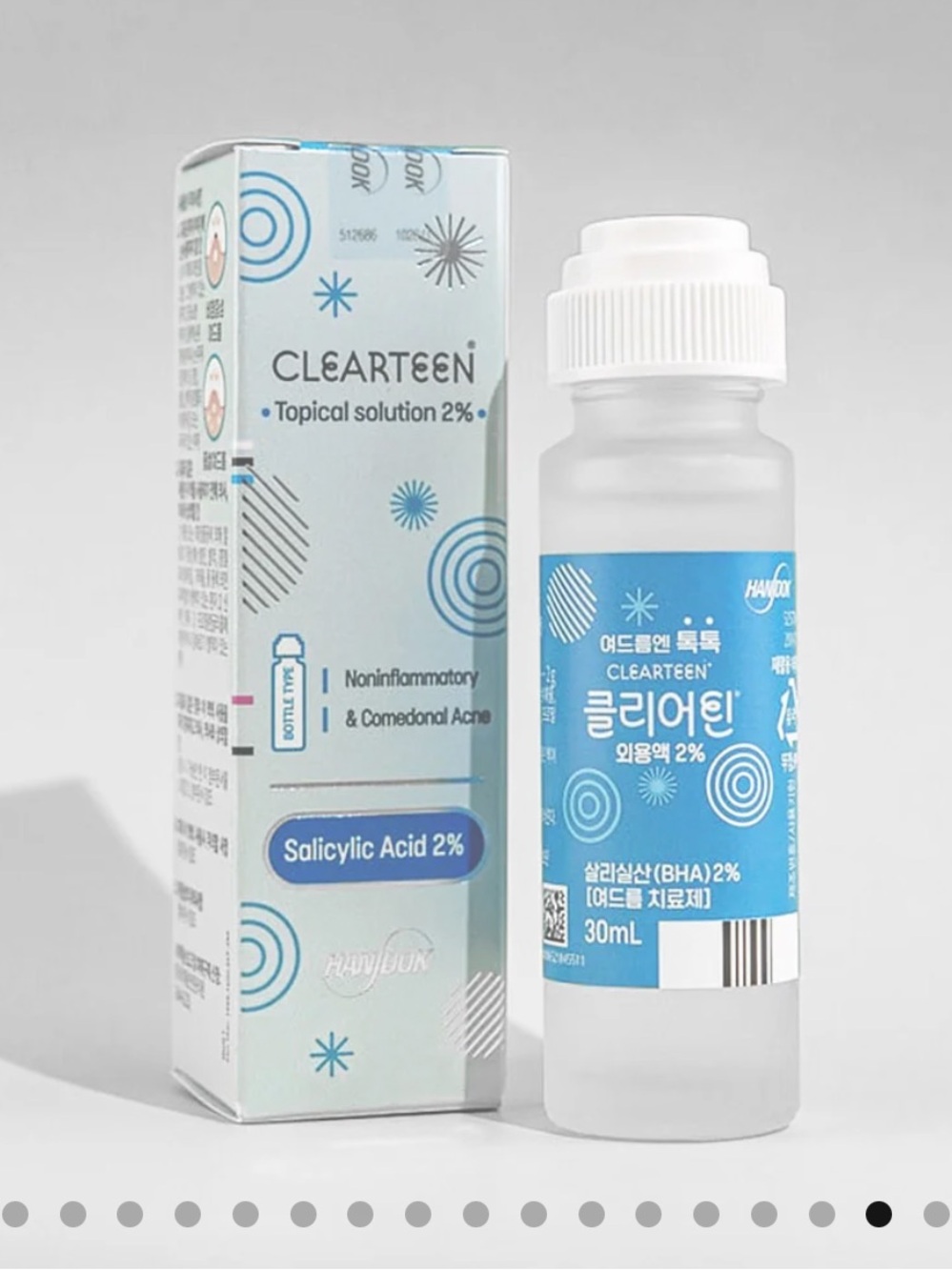 NIB : HANDOK CLEARTEEN 2% TONER (30ML)